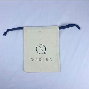 High Quality GOTS Certified Eco-friendly Organic Cotton Gift Packaging <b>Drawstring</b> <b>Bag</b> White Dust <b>Bag</b> Custom Logo Printed - Product Image 4