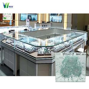 Verre feuilleté <span class=keywords><strong>pare</strong></span>-balles pour la décoration industrielle, les fenêtres, les murs, les portes et les <span class=keywords><strong>pare</strong></span>-<span class=keywords><strong>brise</strong></span> des bâtiments - Product Image 1