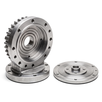 Komponen Casing Aktuator Harmonic Drive Robot Presisi 5 Axis CNC Milling Aluminium Reducer Joint