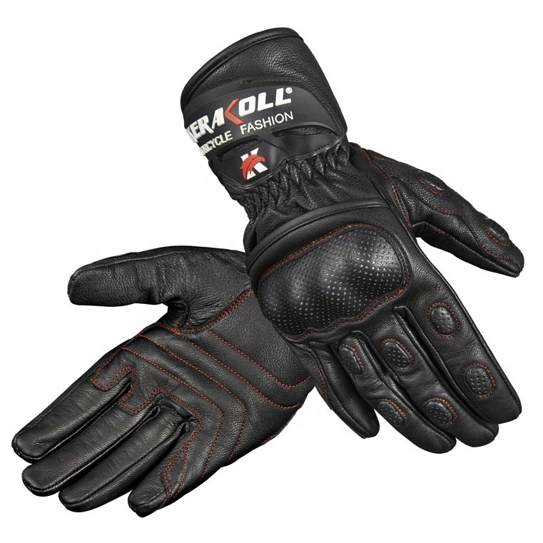 DUAHN новые рыцарские велосипедные защитные износостойкие перчатки из натуральной воловьей кожи для мотокросса с жесткими костяшками