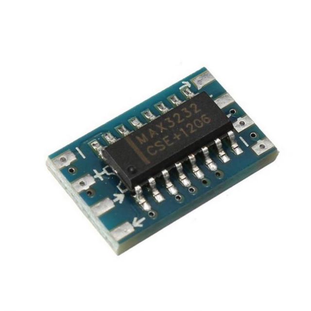Mini RS232 MAX3232 Turn TTL Level Conversion Board Serial Conversion Module