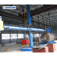 Grand tube de tuyau Heavy Duty 5x5m Chine Manipulateur de soudage mobile Colonne Boom