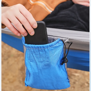 Taille unique 270*140cm <span class=keywords><strong>hamac</strong></span> de camping résistant à la déchirure de meilleure qualité pour les voyages en plein air - Product Image 5