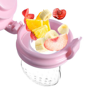 Venta al por mayor Alimentación del bebé Alimentador de frutas y verduras Seguridad <span class=keywords><strong>Silicona</strong></span> Niños pequeños Tetinas Chupetes para niños - Product Image 2