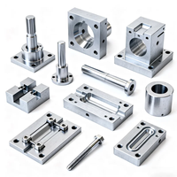 Pièces de boîtier complexes en aluminium 6061 usinées sur commande par CNC 5 axes pour équipement industriel, service d'usinage OEM, MOQ 1 pièce