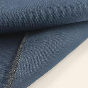 75D * 160D + 10S Twill 240 GSM 55% Cotton 40% polyester 5% Nylon pha trộn vải hai lớp áo khoác dệt may - Product Image 2