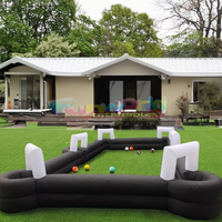 Al aire libre interior divertido patio humano snookball inflable tierra fútbol billar Mesa deportes juegos