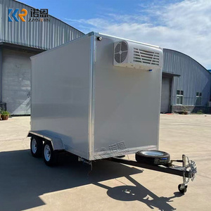 Remolque Refrigerado para Transporte <span class=keywords><strong>de</strong></span> Alimentos, Remolque Congelador Móvil, Remolque Refrigerado para Almacenamiento en Frío, para Catering, Restaurantes y Eventos al Aire Libre - Product Image 6