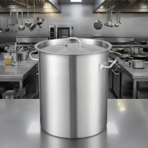 Casserole D0100HADYM7 42 Quarts en Acier Inoxydable 304 de Qualité Commerciale Robuste pour Usage Industriel - Product Image 2