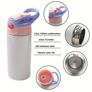 Bouteille d'eau personnalisée pour enfants de 12 oz avec sublimation et livraison gratuite - Product Image 3