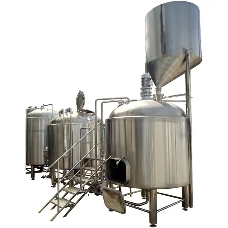 マイクロ醸造所2000lビール醸造設備コニカル発酵槽発酵槽