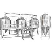 Grand équipement de brassage de bière artisanale 1000L équipement de brassage de bière artisanale avec fermenteur