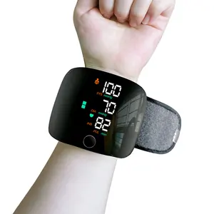 OEM Wrist chargeable electronic sphygmomanometer telehealth digital tensiometer Wrist chargeable digital blood monitor pressure