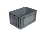Caisses en plastique industrielles solides en HDPE PP de 300*200*147 mm pour le transport et le stockage, vente en gros