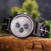 Livraison Rapide Ventes Flash Vente en Gros Faible MOQ Dropshipping Logo Personnalisé OEM Montre en Bois Écologique pour Homme à Cadran à Aiguilles à Quartz