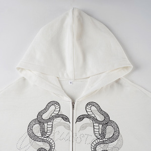 Z-4900 Novedad: Sudadera Holgada Estilo Americano, <span class=keywords><strong>Ropa</strong></span> 2K, Cárdigan con Capucha para Chicas, Top Corto - Product Image 4