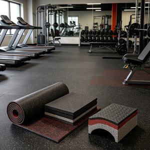 INOLP - Baldosas de Caucho de Alta Calidad para Gimnasio, Alfombrilla Protectora para Ejercicio, Hechas en China - Product Image 6