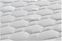 Matelas de lit hybride ergonomique en latex avec design multicouche profond, ressorts intégrés, style moderne, garantie 10 ans, mobilier de maison