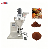 Machine de remplissage semi-automatique électrique de bureau à commande PLC pour poudres sèches (plastique/verre) pour flacons et sachets cosmétiques, directement du fabricant