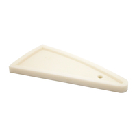 Grand couteau à mastic blanc en silicone, profileur de mastic, racloir à calfeutrage, spatules, outil de finition de coulis
