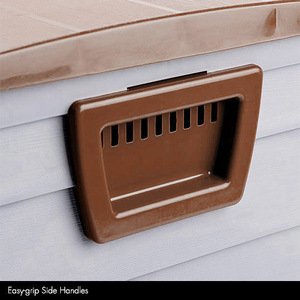 Big Capacity Home Use <strong>Brown</strong> Plastic Deck <strong>Storage</strong> <strong>Box</strong> - Product Image 2