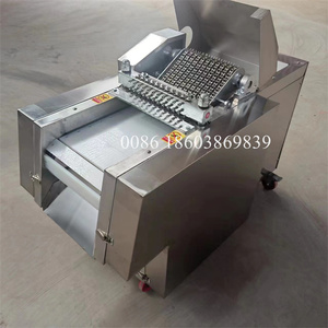 Machine à découper en cubes de viande congelée, machine à découper en cubes de viande de poulet, machine à découper en cubes pour la viande - Product Image 6