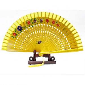 Abanico de Mano de Madera para Mujer, Estilo Español, Ideal para Bodas, Cumpleaños, Decoración del Hogar y Regalos - Product Image 4