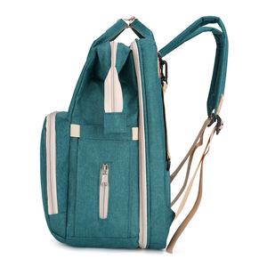 Tragbares Bett Viele Seiten taschen Multifunktion ale wasserdichte <span class=keywords><strong>Baby</strong></span> Mommy Rucksack Bett Wickelt asche - Product Image 5