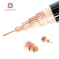 Cable de alimentación WDZA-YJY de bajo humo y sin halógenos XLPE - Clase FR (IEC 60332-3A) con conductor de cobre sin oxígeno para edificios comerciales de gran altura