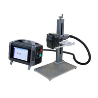 2025 Ruisheng Mini machine de marquage Laser à Fiber Portable vente chaude 20W 30W 50W nouvelle condition prend en charge DXF BMP AI DST graphique