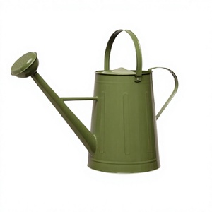 Arrosoir en métal galvanisé au design admirable pour une utilisation en intérieur/extérieur avec capacité personnalisable - Product Image 1