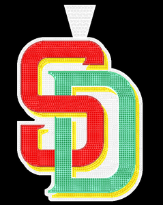 Collier pendentif personnalisé pour fans d'équipe de football <span class=keywords><strong>Dallas</strong></span>, SF49ers, série de colliers de sport SD - Product Image 1
