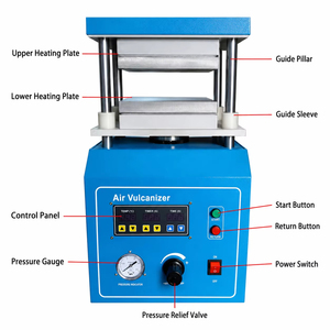 220V 200 ℃   Presse à vulcaniser le caoutchouc, machine à vulcaniser le caoutchouc avec contrôle numérique de la température - Product Image 2