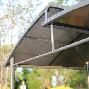 Gazebo <span class=keywords><strong>de</strong></span> barbacoa <span class=keywords><strong>de</strong></span> 245x150x233 cm, Gazebo <span class=keywords><strong>de</strong></span> jardín, dosel <span class=keywords><strong>de</strong></span> jardín, casa <span class=keywords><strong>de</strong></span> parrilla <span class=keywords><strong>de</strong></span> aluminio y hierro - Product Image 3