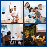 Vente en gros HY300 Pro Projecteur portable sans fil Version Android 4K WiFi6 Home LCD Proyector T950S UK