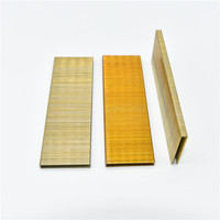 Clous pneumatiques en acier SIPER, série 90, clous en bande pour menuiserie et mobilier, en forme de U, 9025/9030/9035/9040, 2 500 unités