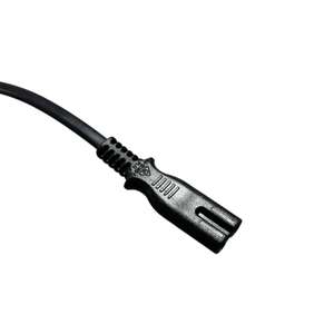 Kabel ekstensi colokan 2 Pin Kanada AS 125V 1-15p 60320 V NEMA figur 8 IEC C7 kabel daya AC - Product Image 5
