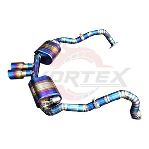 Sistema de Escape Catback Vortex Burned Blue Titanium para Porsche Boxster Cayman 987 981 2004-2012, Kits de Mejora de Rendimiento con Válvulas - Product Image 5