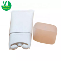 Récipient cosmétique 150ml, tube de massage des pieds et de la tête sans Silicone, avec double rouleau, pour crème à huile, 10 pièces