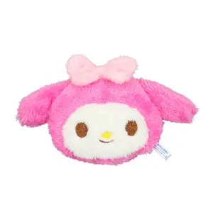 Venta al por mayor dibujos animados Rosa conejo perro diablo coche Interior almohada lindo Kawaii Cinnamoroll felpa My Melody Plushie gato almohada lindo