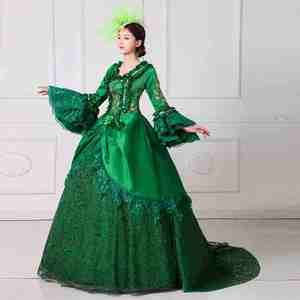 Vestido de Halloween de mujer personalizado Ecoparty, disfraz de princesa medieval victoriana, vestido de María Antonieta VICT - Product Image 4