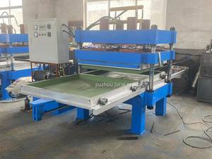 Máquina de fabricación de baldosas de goma aprobada por CE, nueva línea de producción de baldosas de suelo de goma para neumáticos de desecho, planta de fabricación de PLC con bomba de Motor central - Product Image 5