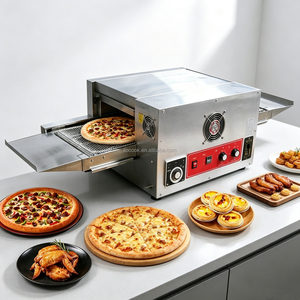 <span class=keywords><strong>Horno</strong></span> de Pizza Industrial Eléctrico de 18 Pulgadas, de Acero Inoxidable de Grado Alimenticio, con Tubo Recto, de 6KW de Alta Potencia - Product Image 1