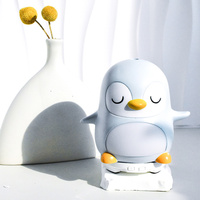 Humidificateur d'aromathérapie à ultrasons en forme de pingouin, alimenté par USB, capacité de 51 à 100 ml, silencieux à 30 dB, pour hôtels
