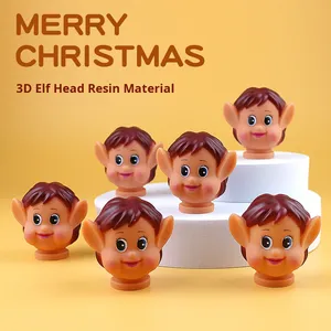 Rubber Christmas <b>Doll</b> Head Decoration Long-Legged Toy <b>Accessories</b> Wholesale - Product Image 2