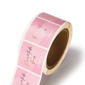 Ronde Sticker Fabrikant Custom Vinyl Roze Folie Label Stickers Waterdicht Oliebestendig <span class=keywords><strong>Eco</strong></span> Vriendelijk Voor Verpakking - Product Image 4