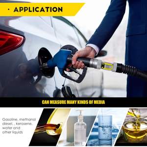 1.5インチデジタルタービン水流計OEMサポート0.5% 精度スレッド接続10-73.5GPMメータリングレンジ - Product Image 6