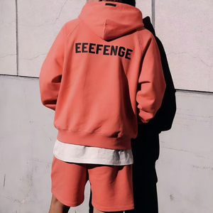 Felpa con cappuccio ESS di Esiatls, nuove tute con stampa puff per uomo e donna, pantaloni della tuta serigrafati, tute sportive alla moda per uomo in God - Product Image 4