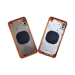 Задняя крышка корпуса для <span class=keywords><strong>iPhone</strong></span> XS Max с переходом на 17 Pro Max сменный задний корпус со средней рамкой задняя крышка Стекло - Product Image 1