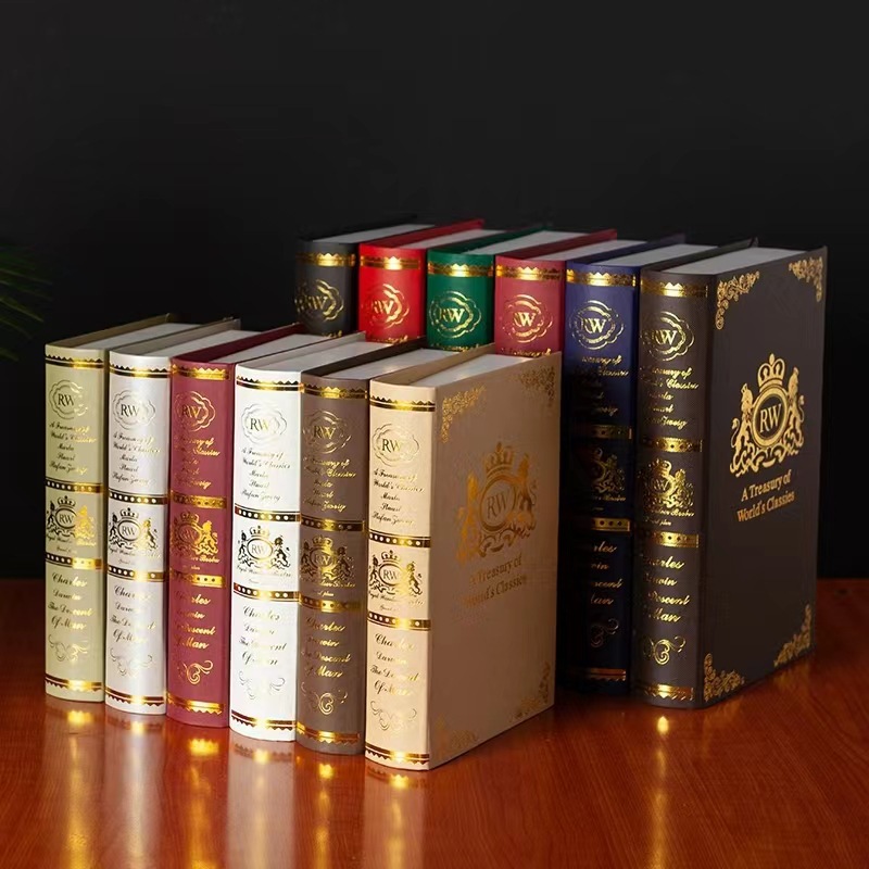 Винтажная искусственная декоративная книга, свадебная Офисная Книжная полка, журнальный столик, украшение отеля, поддельные книги, домашний декор, искусственные книги